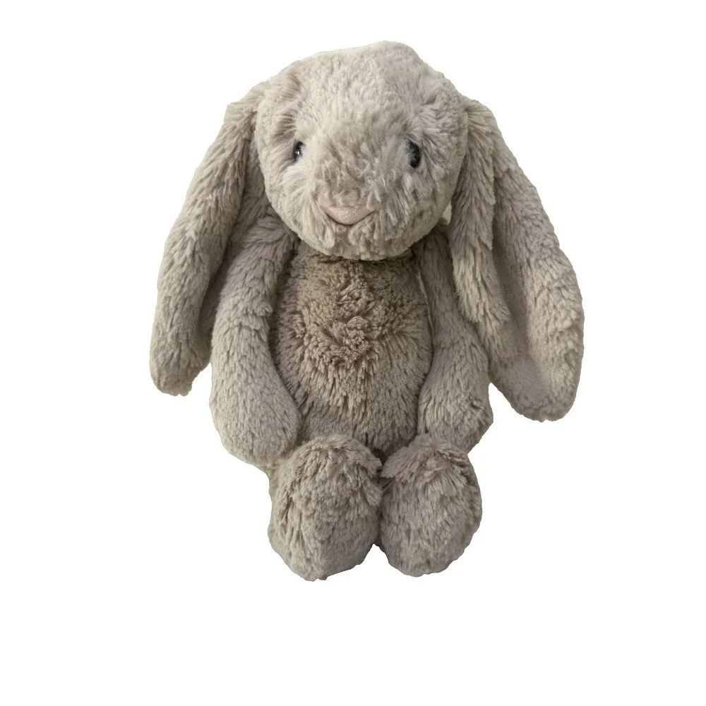 Jellycat Bashful Bunny Beige Plush Stuffed animal  12 in Authentic